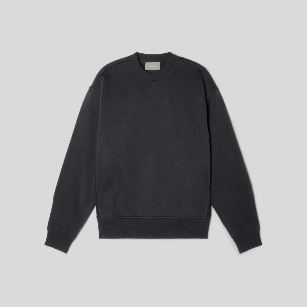 The ReTrack Crewneck Sweatshirt | Black