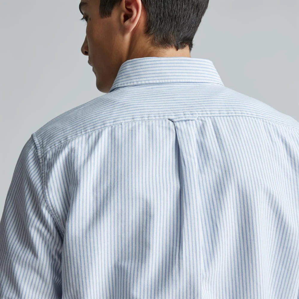 The Classic Oxford Shirt | White / Blue | Standard