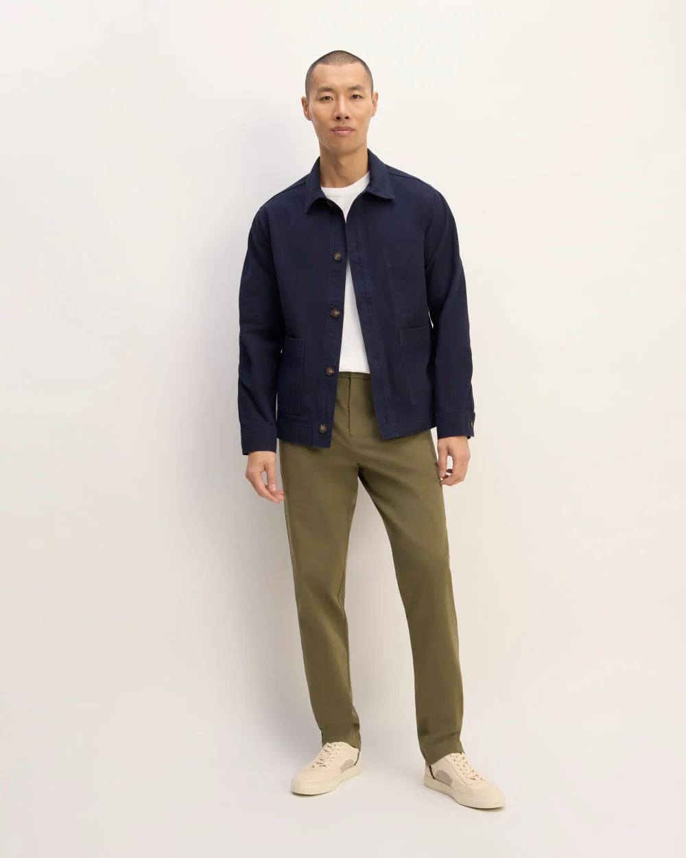 The Organic Cotton Chore Jacket | Navy