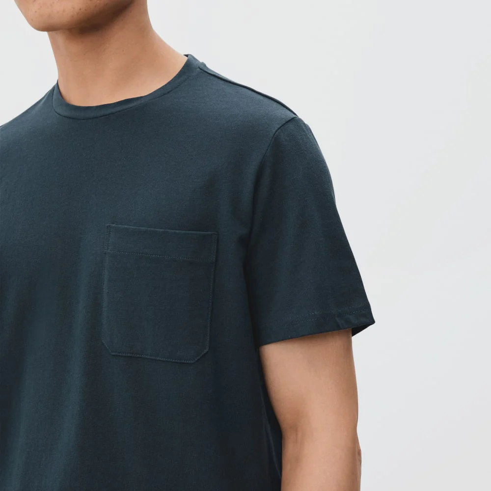 The Organic Cotton Pocket Tee | Deep Navy