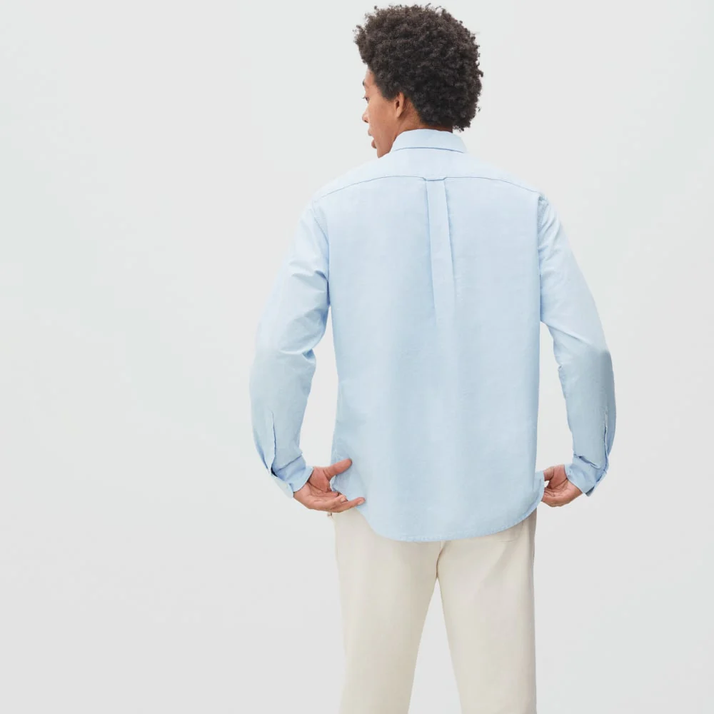 The Standard Fit Japanese Oxford Shirt | Uniform | Light Blue | Standard