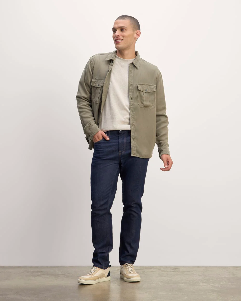 The Organic Taper Jean | Pure Blue