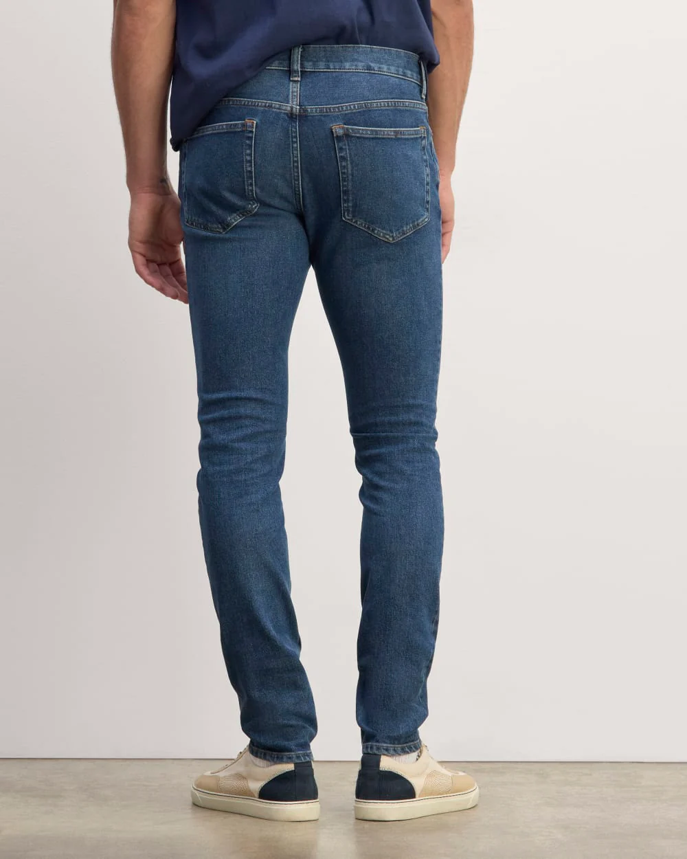 The Skinny 4-Way Stretch Organic Jean | Uniform | Medium Indigo