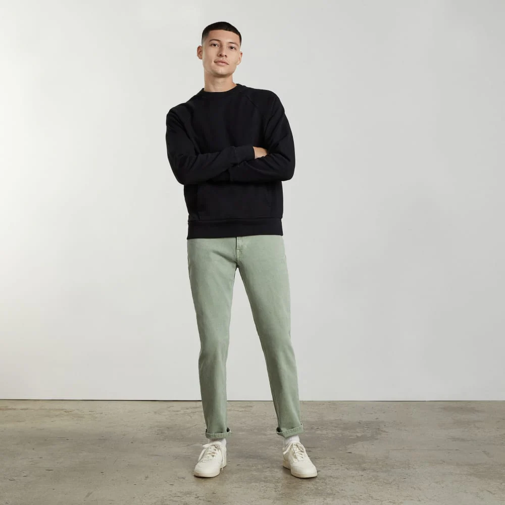 The Organic Cotton Slim-Fit Jean | Archroma Aqua Grey