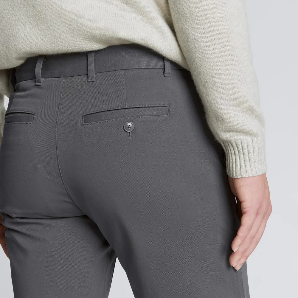 The Straight Fit Performance Chino | Uniform | Slate Grey | Straight
