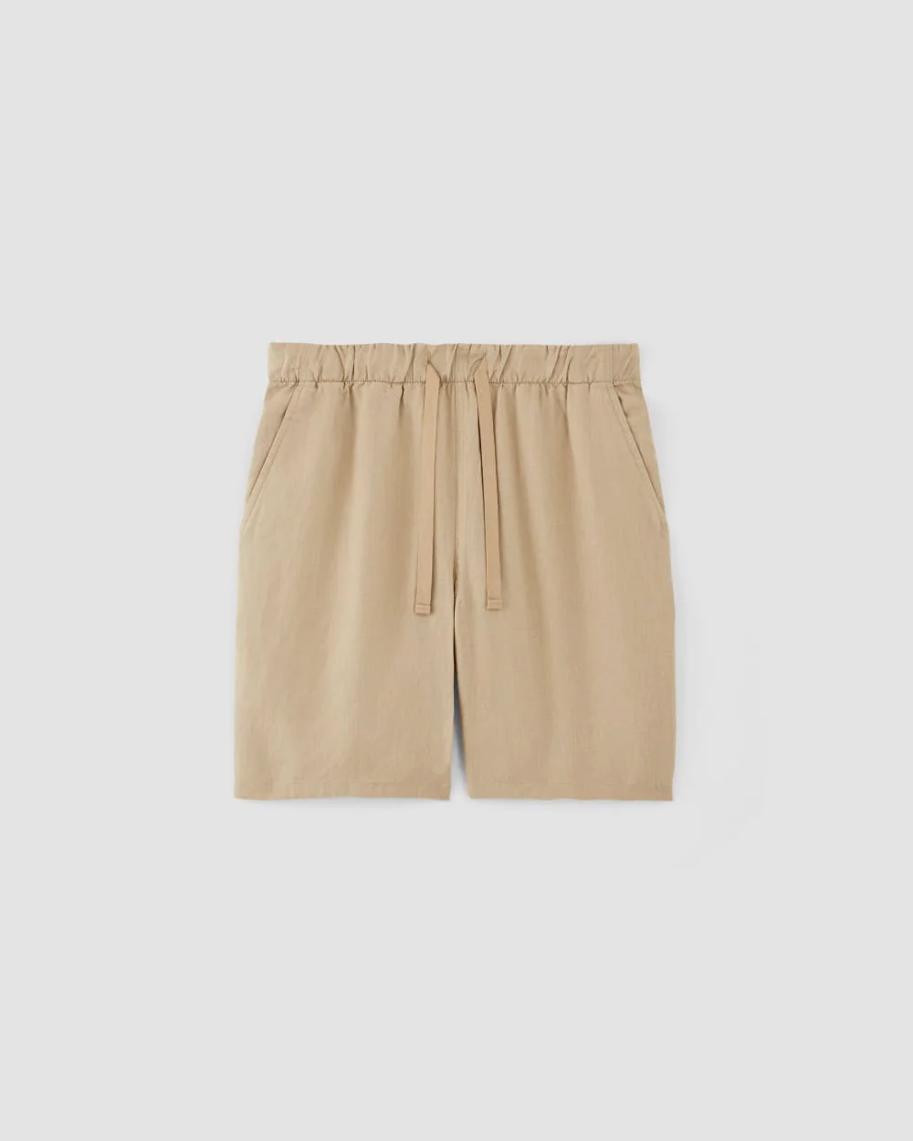 The Linen Easy Short | Trench Coat Khaki