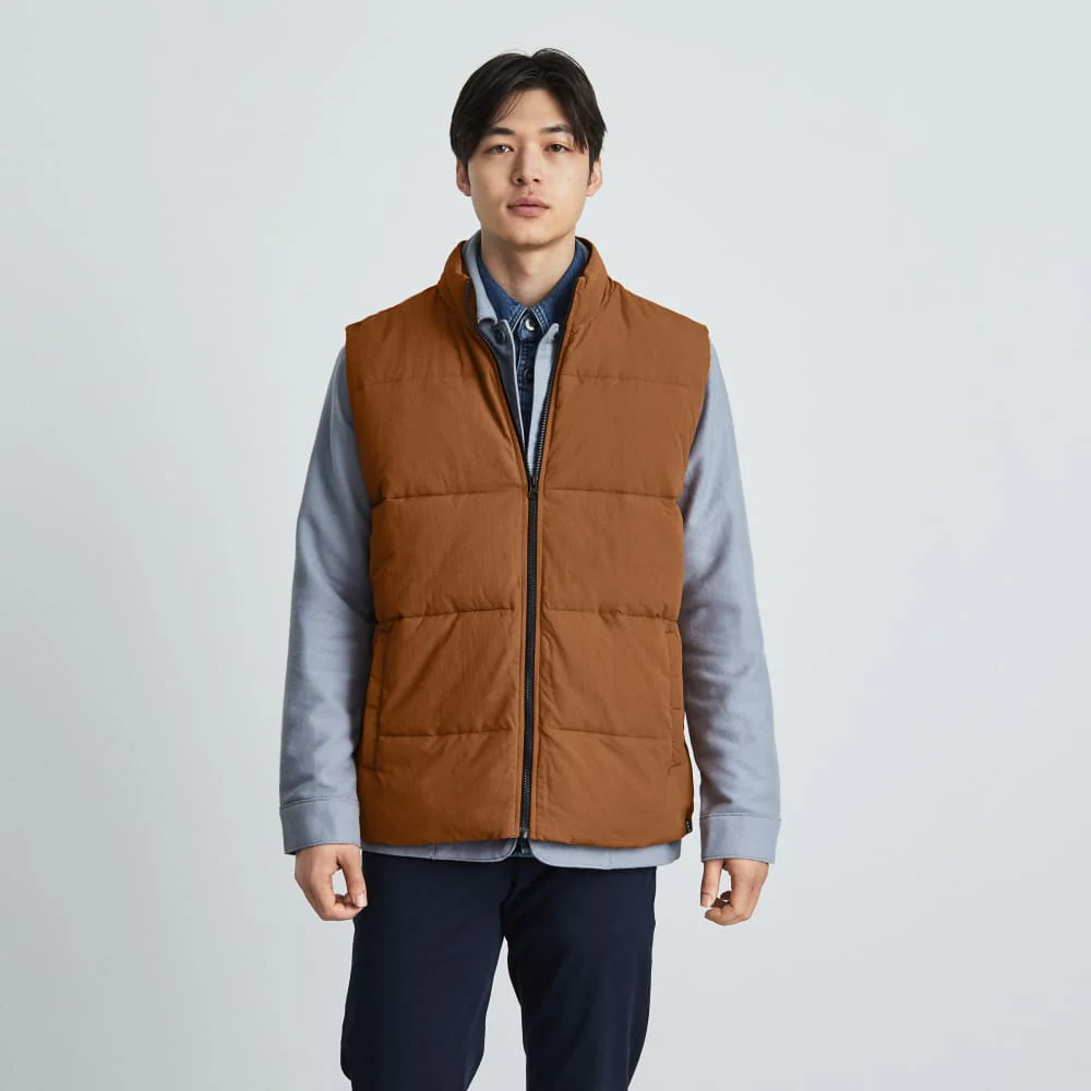 The ReNew Puffer Vest | Toasted Almond