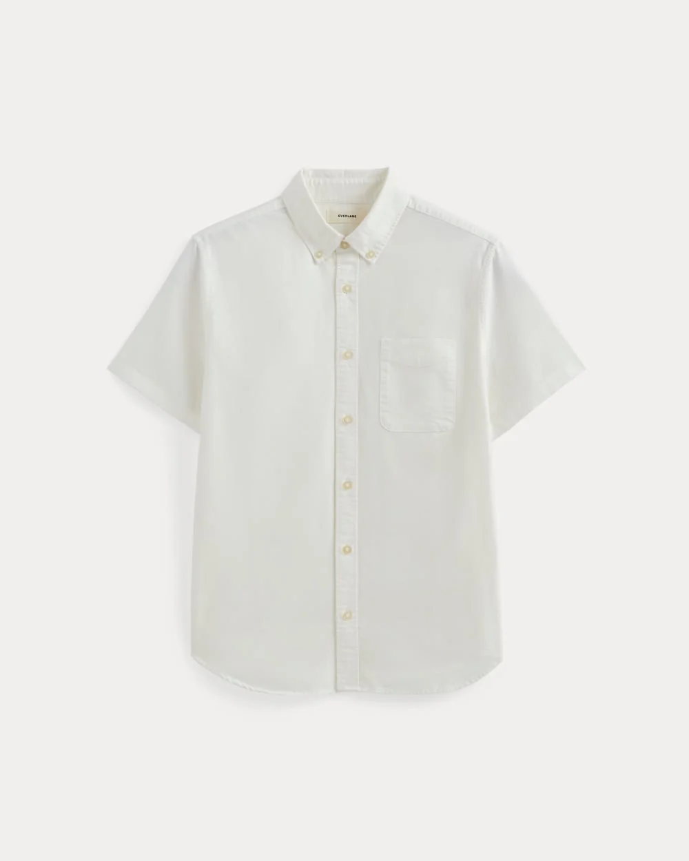 The Organic Short Sleeve Oxford Shirt | White