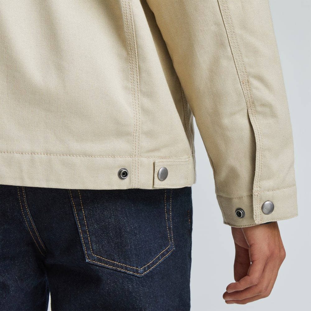 The Filled Canvas Jacket | Trench Coat Khaki