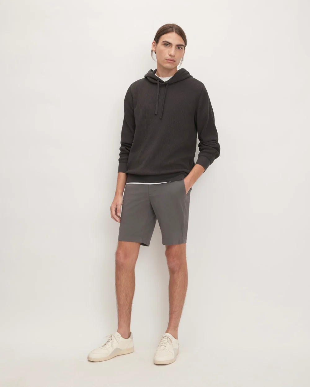 The 9 Slim-Fit Performance Chino Short | Slate Grey