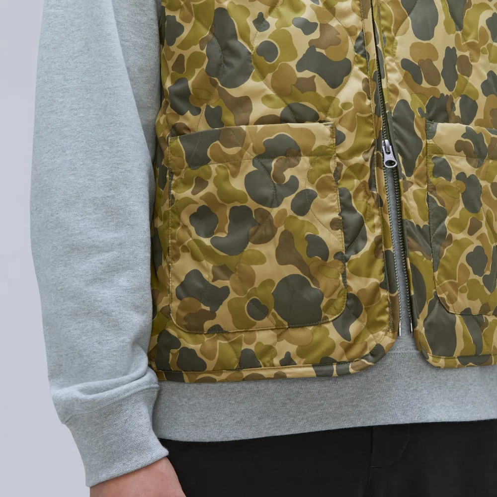 The ReNew Liner Vest | Fennel Seed Camo