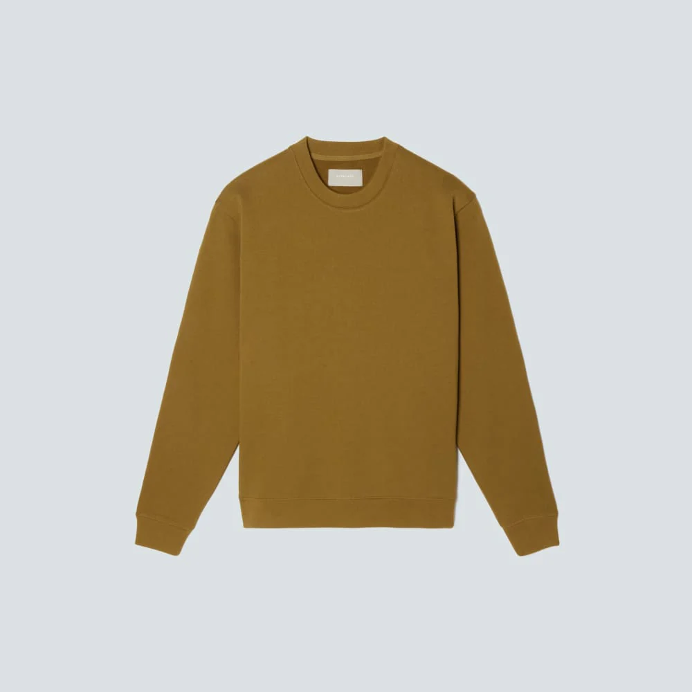 The Track Crewneck Sweatshirt | Tapenade
