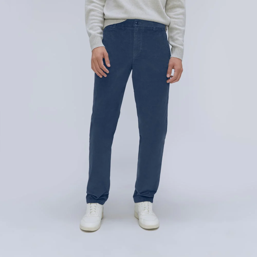 The Straight Fit Corduroy Pant | Insignia Blue