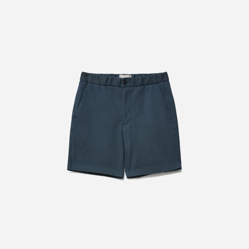 The Pull-On Performance Chino Short | Kingfisher Blue