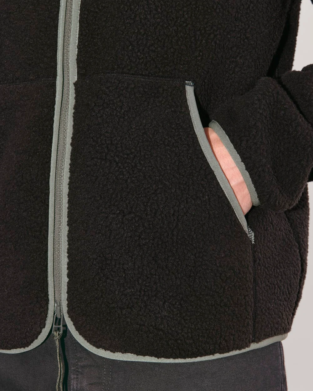 The Teddy Fleece | Black