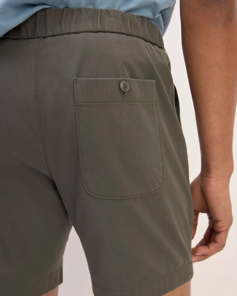 The Pull-On Performance Chino Short | Slate Grey