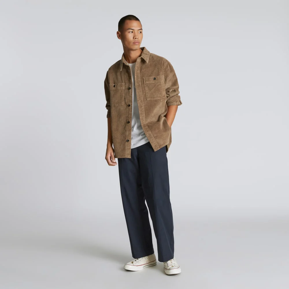 The Corduroy Everyone Overshirt | Toasted Coconut