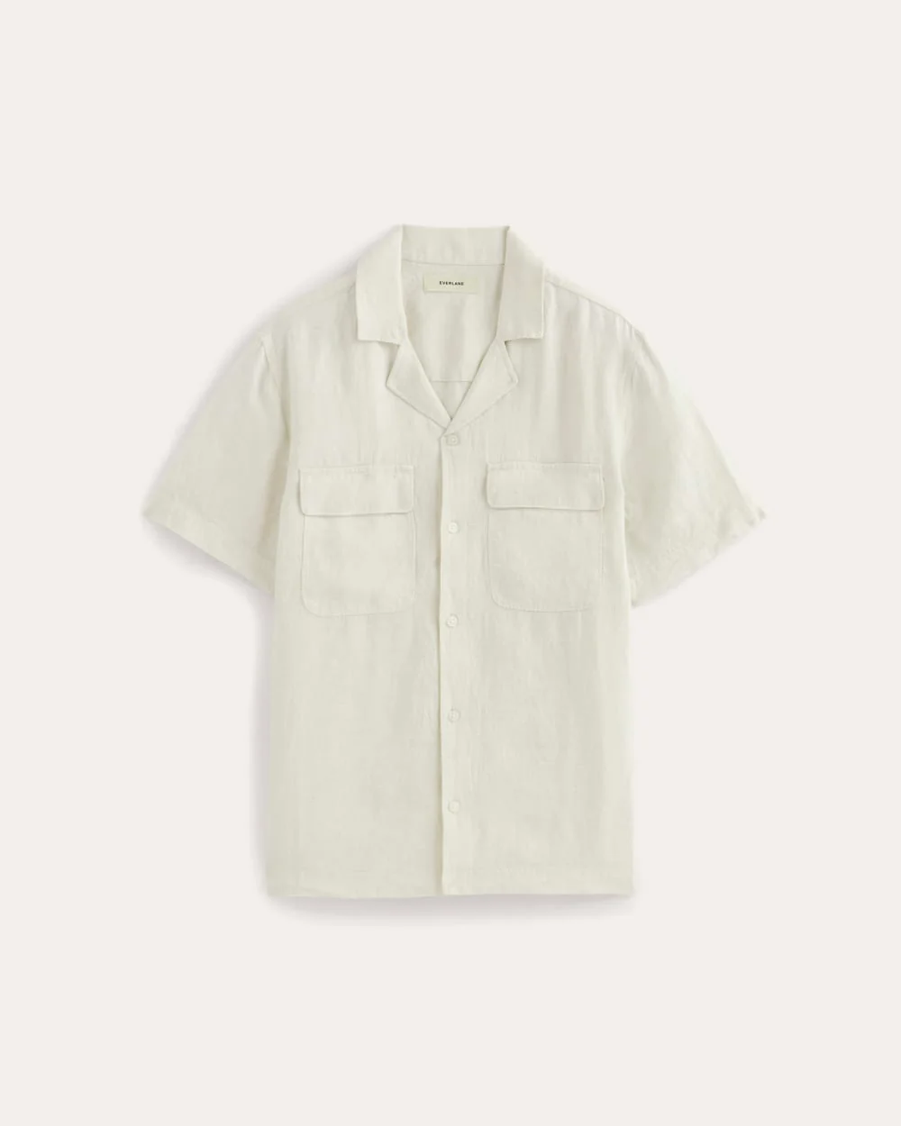 The Resort Shirt in Linen | Natural Chambray