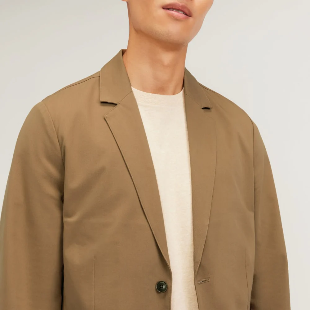 The Performance Chino Blazer | Toasted Coconut