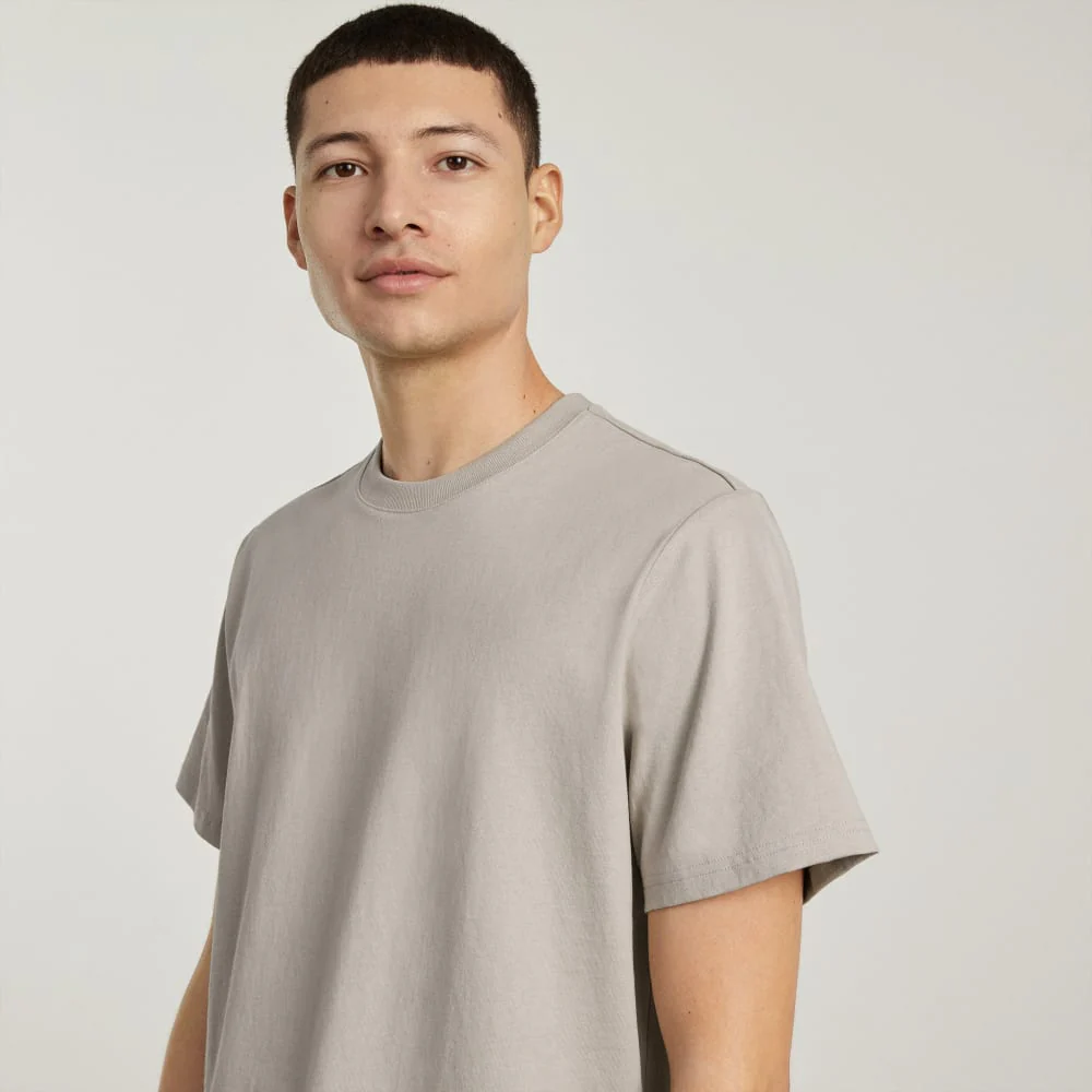 The Premium-Weight Crew | Uniform | Stone