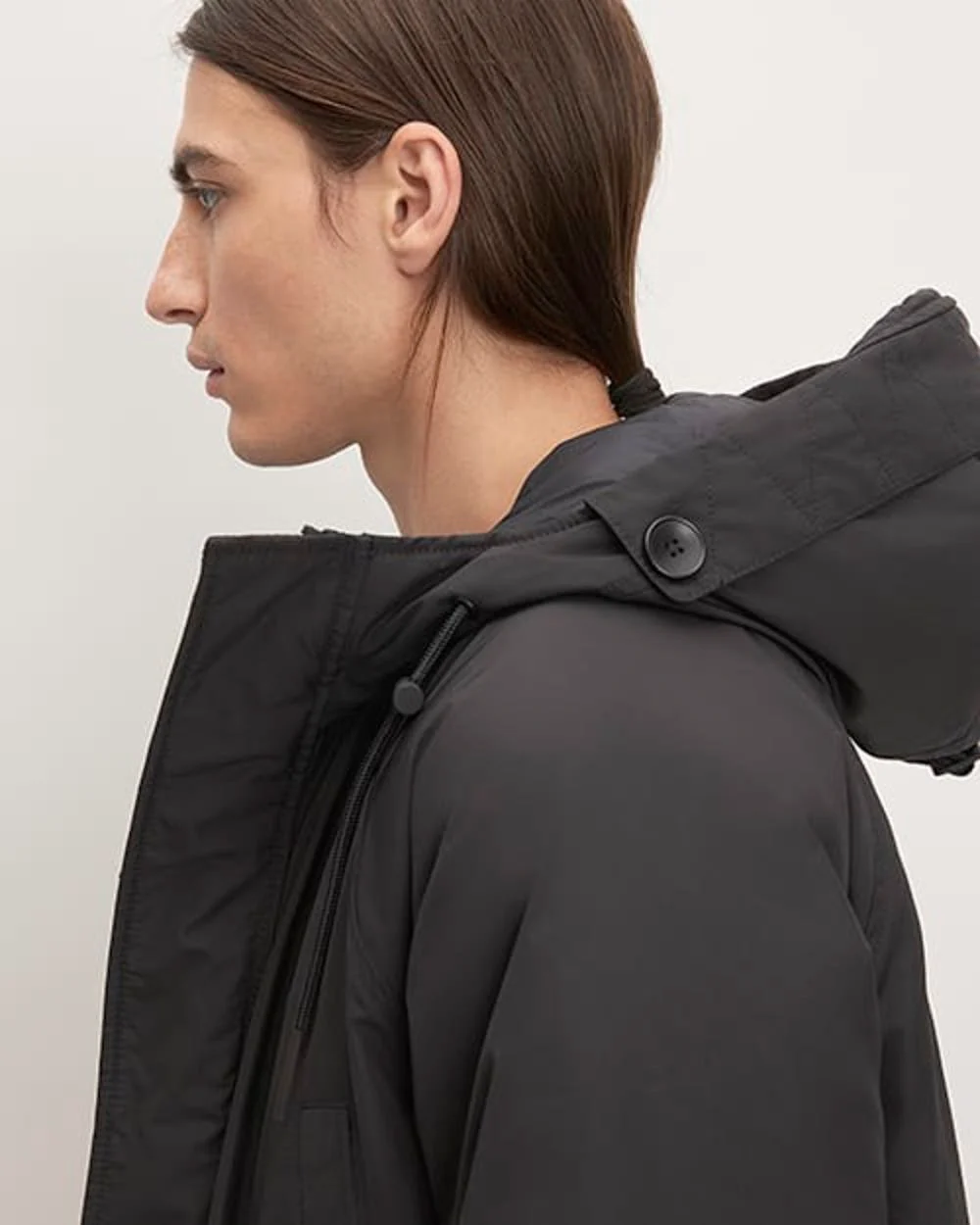 The ReNew Long Parka | Black