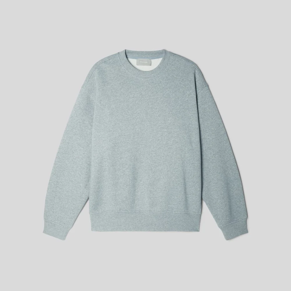 The ReTrack Crewneck Sweatshirt |  Heathered Grey