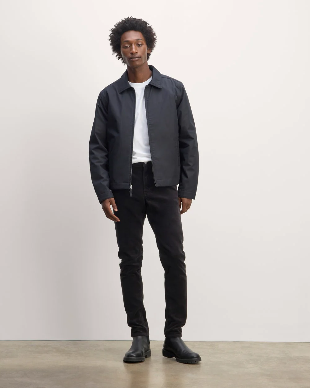 The 5-Pocket Pant in Corduroy | Black