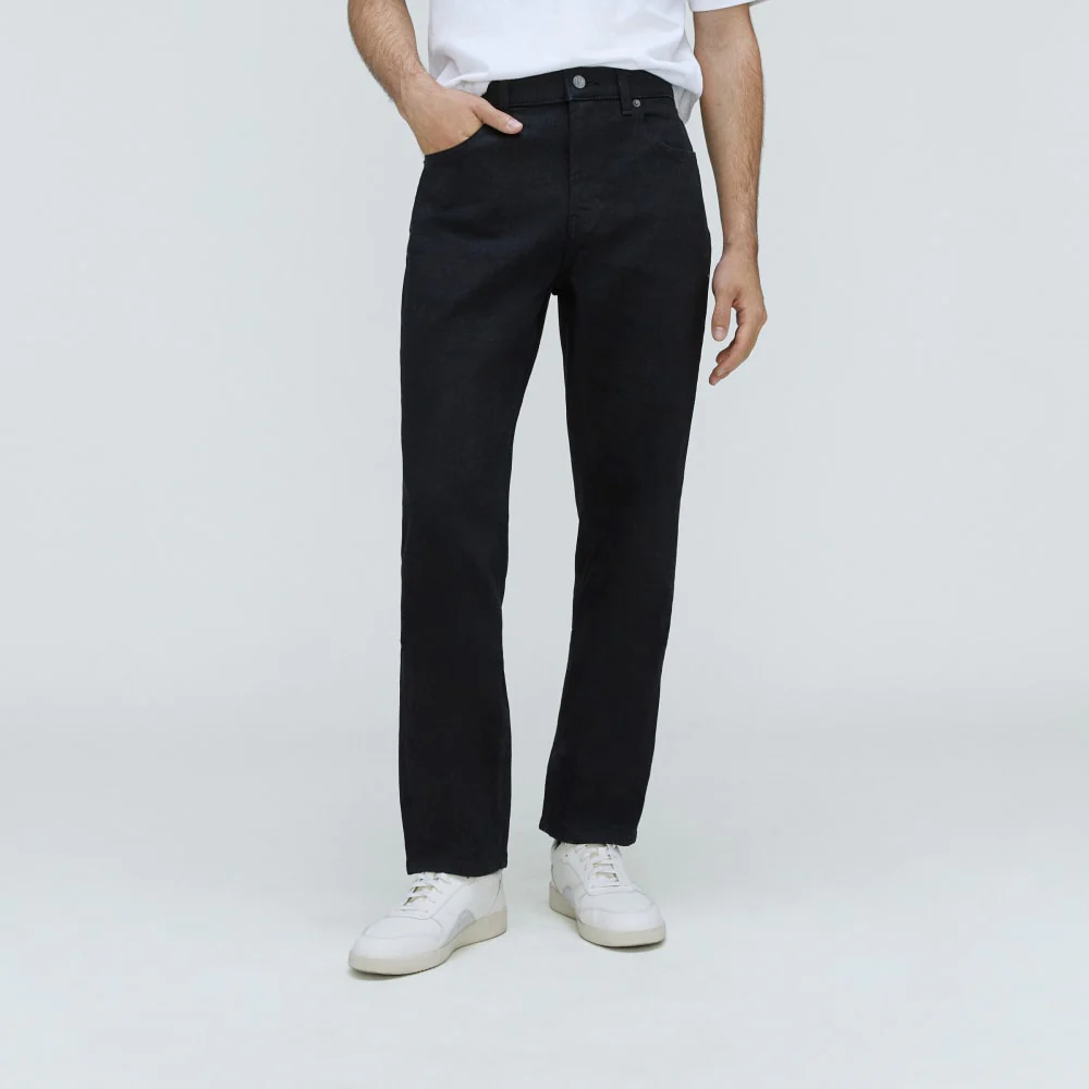 The Classic Straight Jean | Black