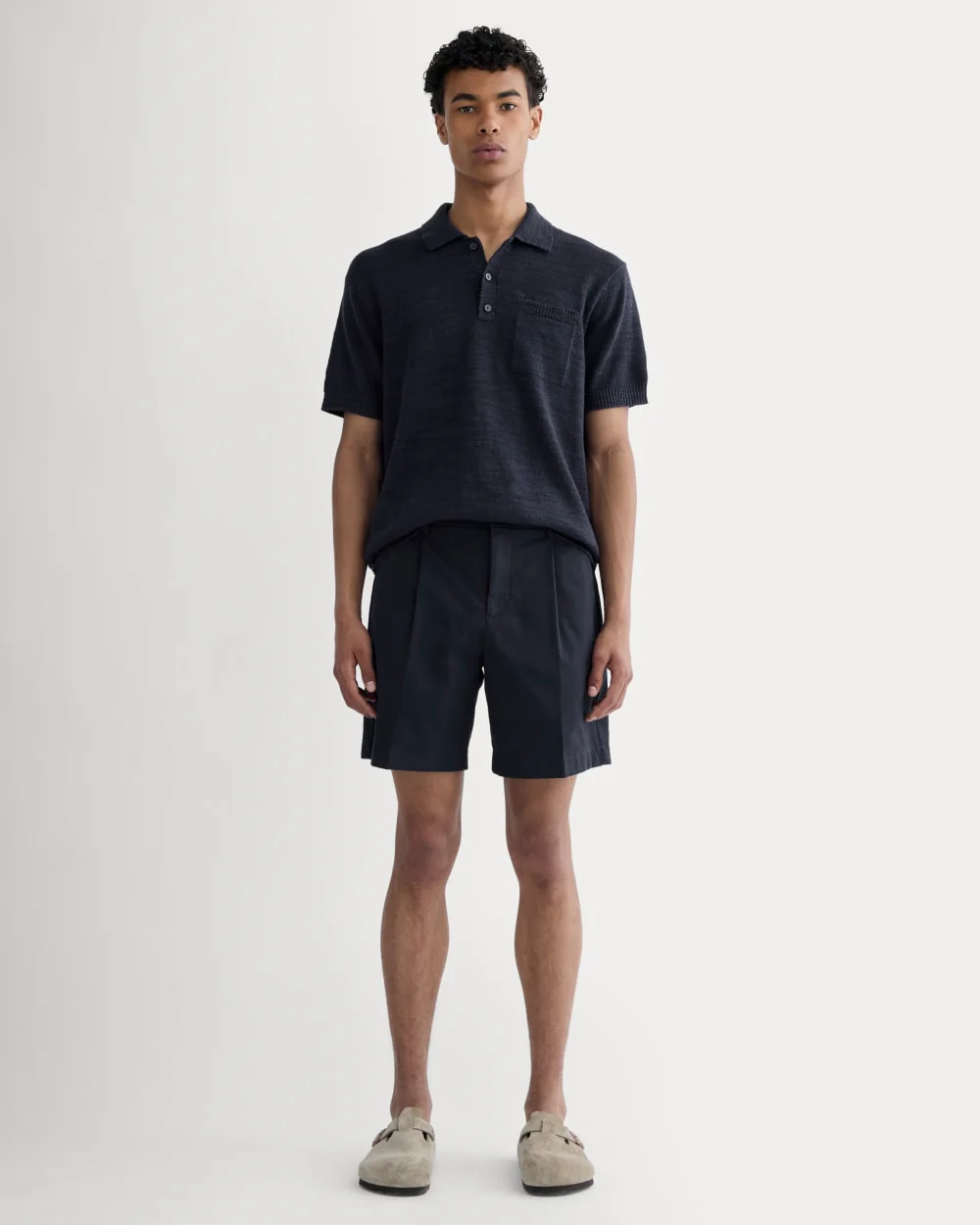 The Transit Chino Short | Deep Navy