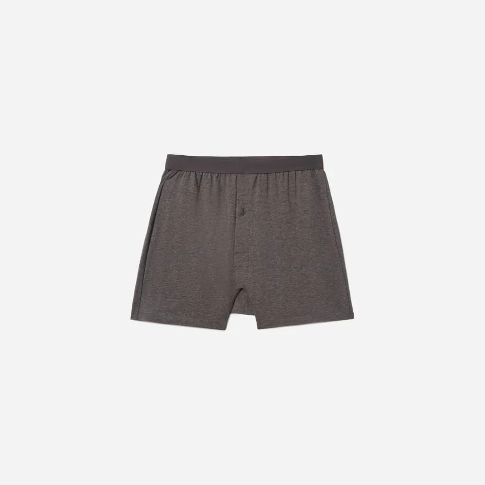 The Supima® Boxer | Uniform | Heathered Charcoal