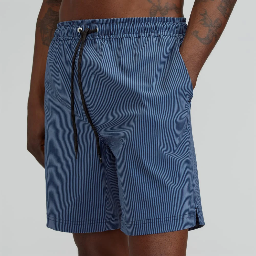 The ReNew Swim Short | Bluefin / Navy
