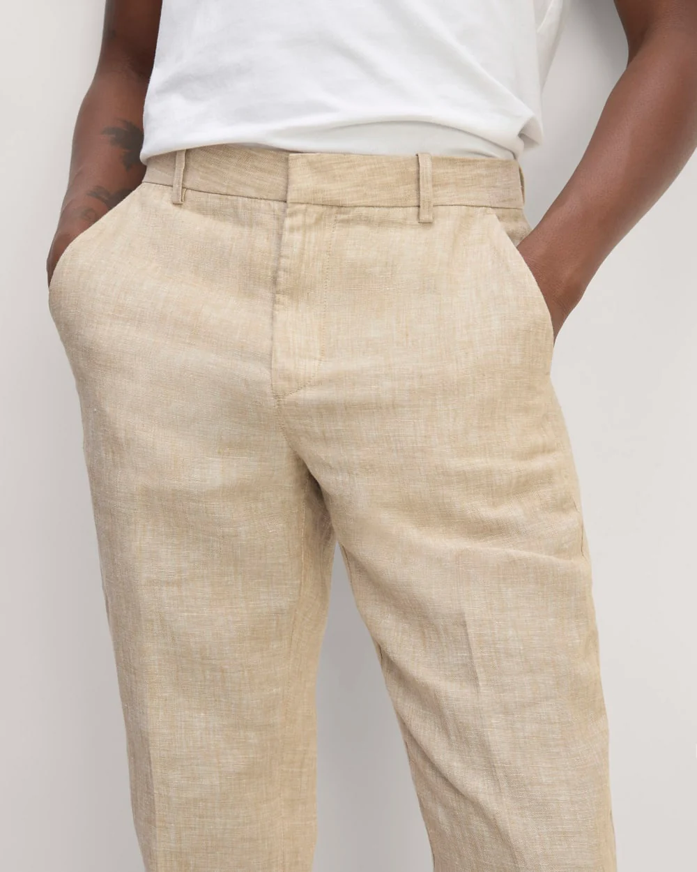 The Linen Trouser | Cornstalk Chambray
