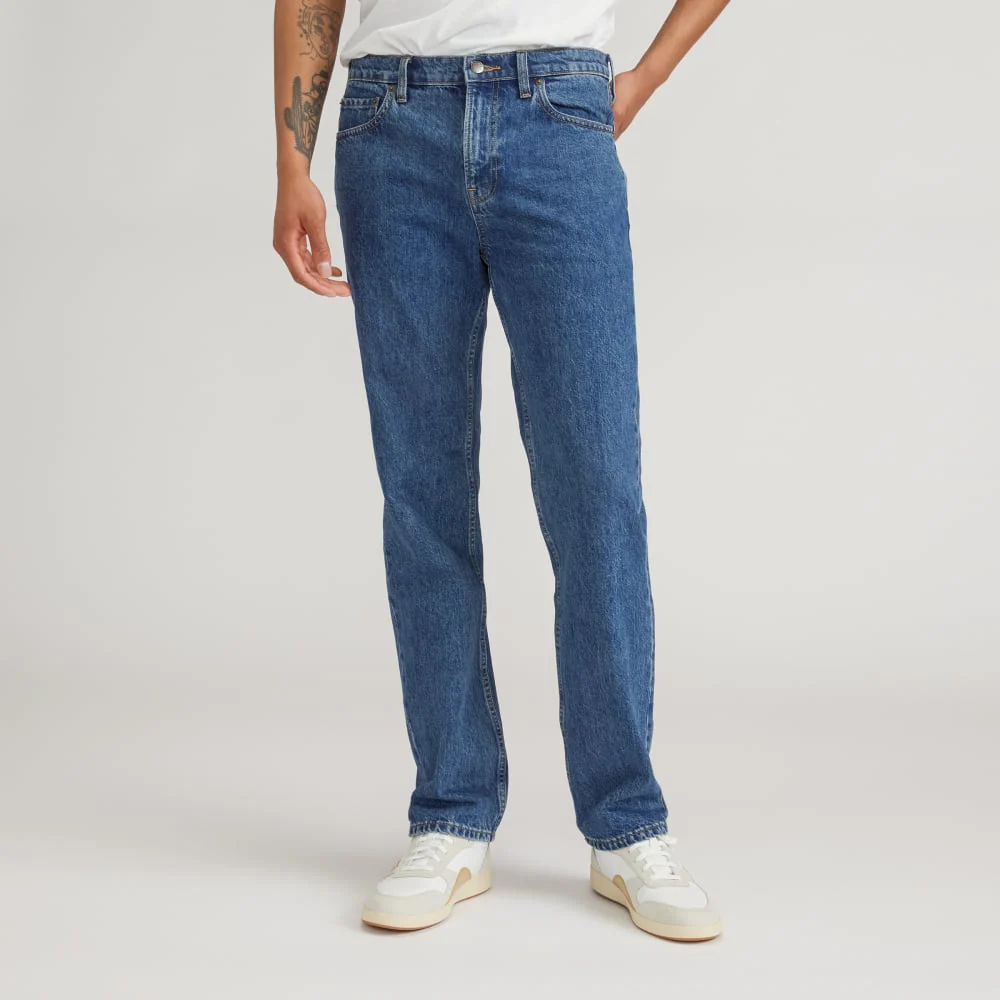 The Authentic Straight Jean | Vibrant Blue