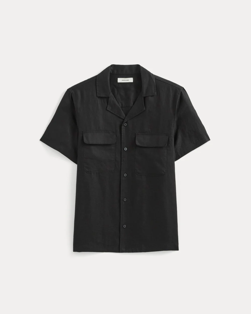 The Resort Shirt in Linen | Black