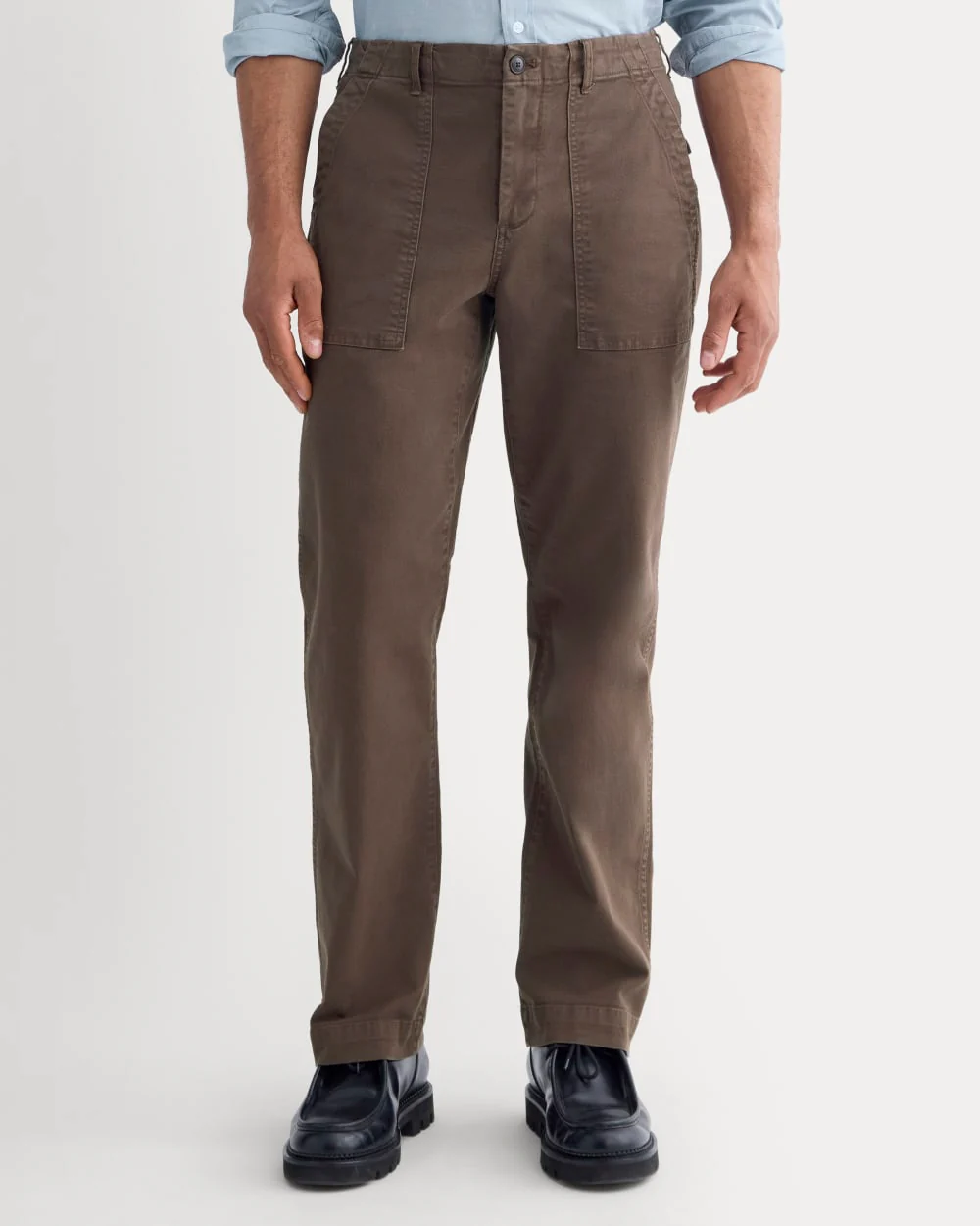 The Canvas Relaxed Pant | Earth Brown