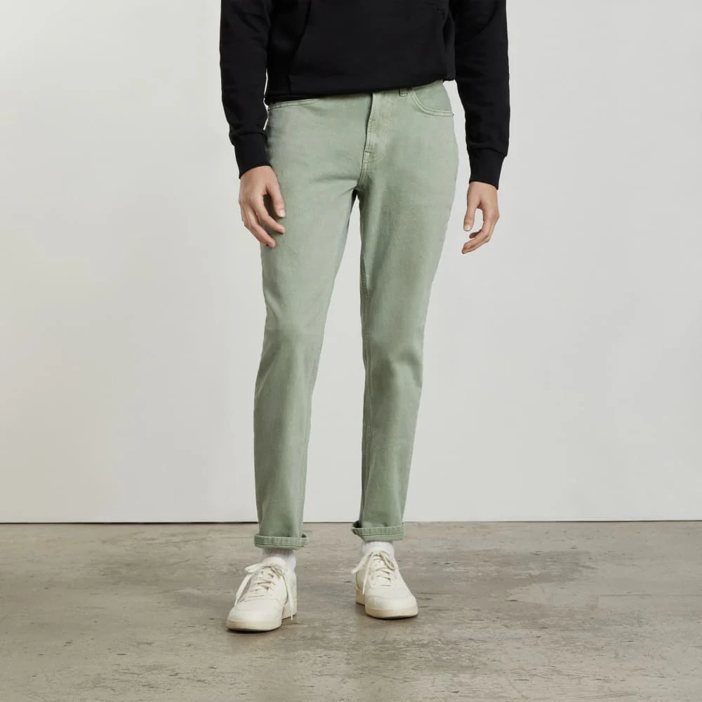 The Organic Cotton Slim-Fit Jean | Archroma Aqua Grey