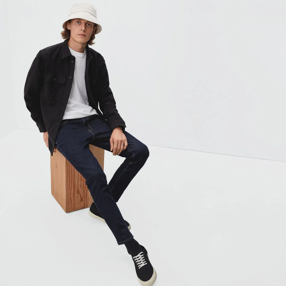 The Organic Cotton Slim-Fit Jean | Dark Indigo