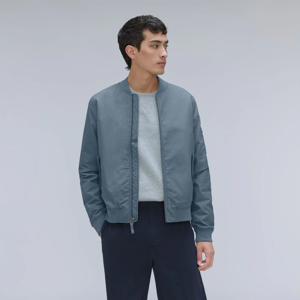 The Bomber Jacket | Uniform | Faded Blue