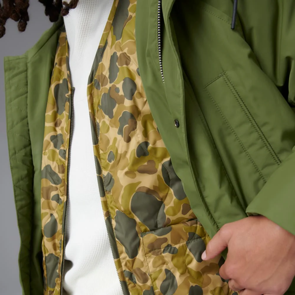 The ReNew Liner Vest | Fennel Seed Camo