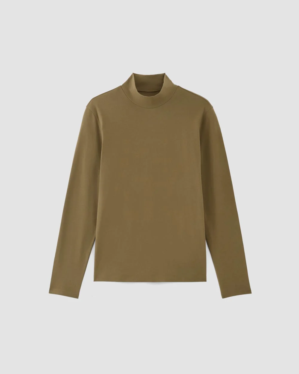 The Organic Cotton Long-Sleeve Turtleneck | Beech