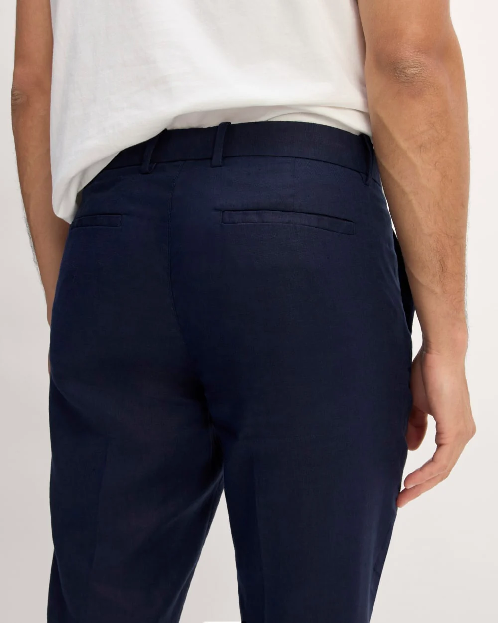 The Linen Trouser | Navy