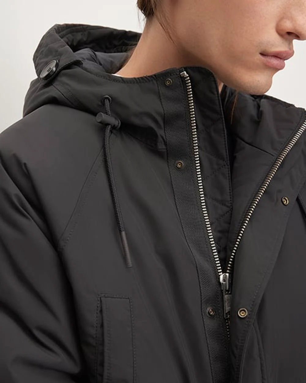The ReNew Long Parka | Black