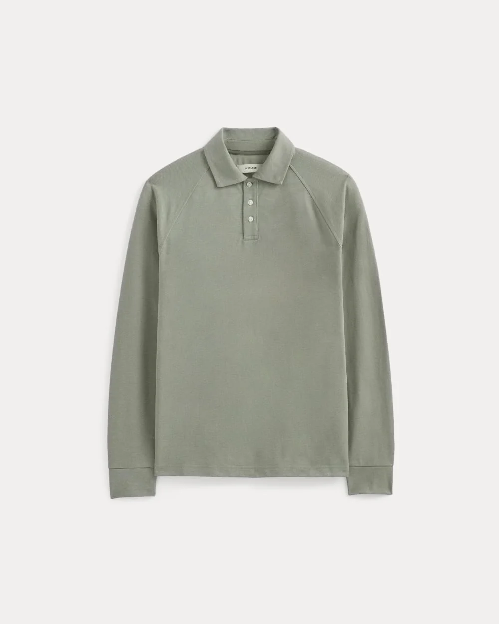 Startup Raglan Polo | Chambray Deep Lichen Green