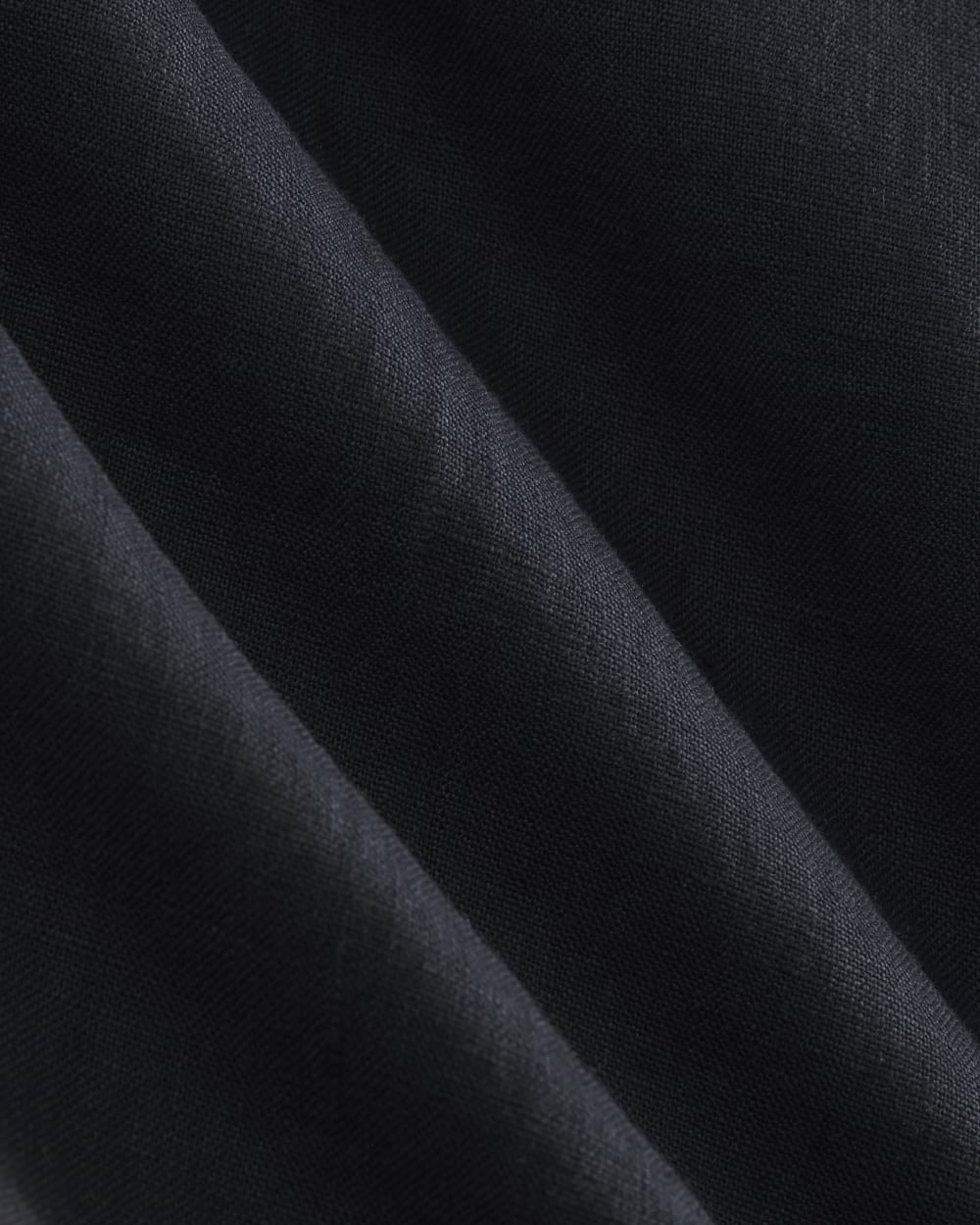 The Linen Pleated Trouser | Navy