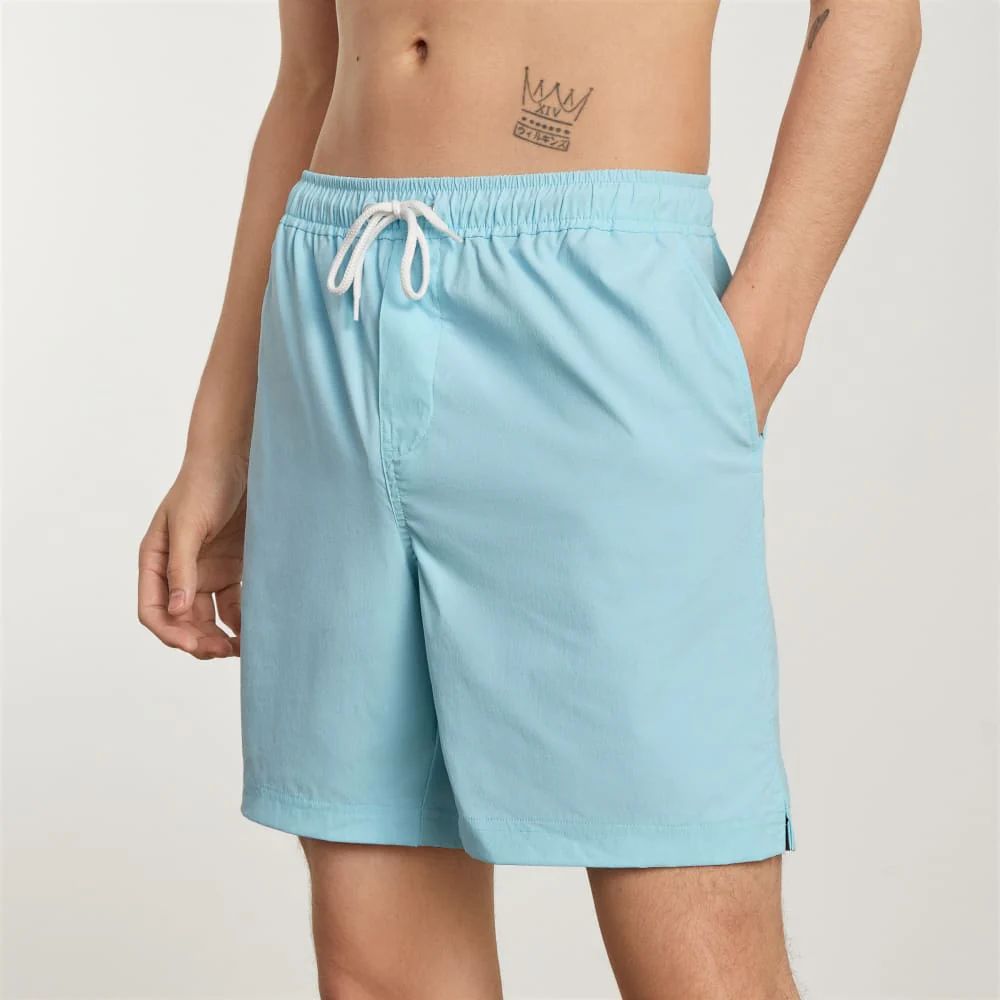 The ReNew Swim Short | Ice Blue