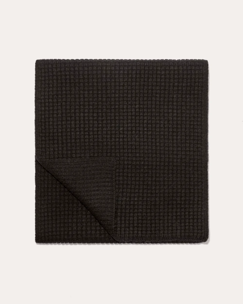 The Waffle Scarf | Black
