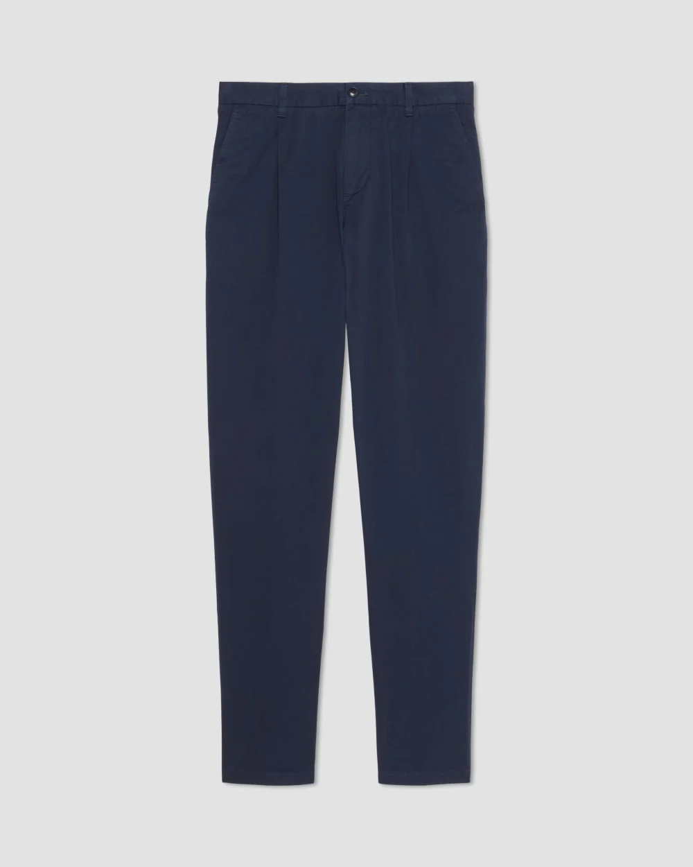 The Pleated Air Chino | Deep Navy