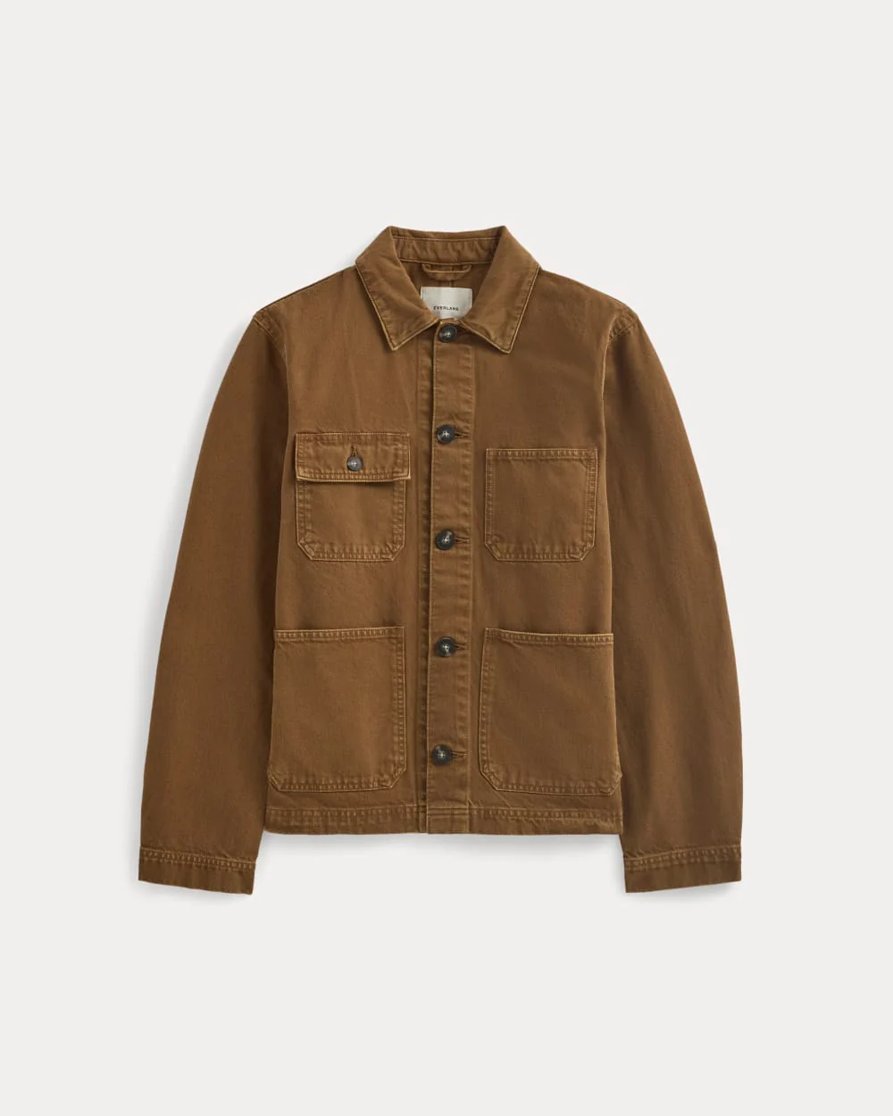 The Denim Utility Jacket | Neutral Toffee