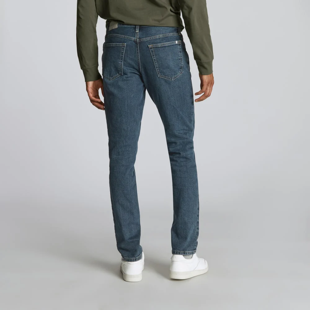 The Organic Cotton Slim-Fit Jean | Faded Indigo
