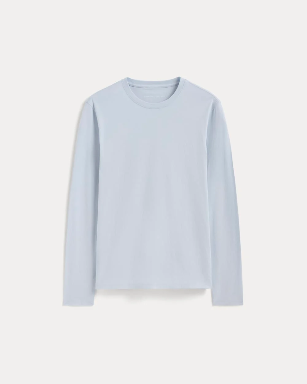 The Essential Organic Long-Sleeve Tee | Air Blue